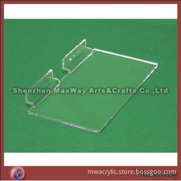 Clear Wall Mounted Acrylic Tray